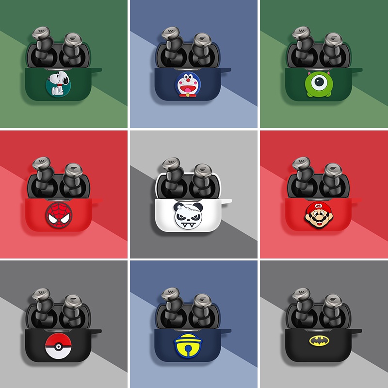 Edifier 【 Stock Ready 】 Anime Capa Protetora Da Caixa De Fones De Ouvido Para O Edificador W240TN De Pele Macia De Silicone