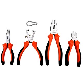 Jogo de Alicates Profissionais com 5 Peças em Oferta na Shopee