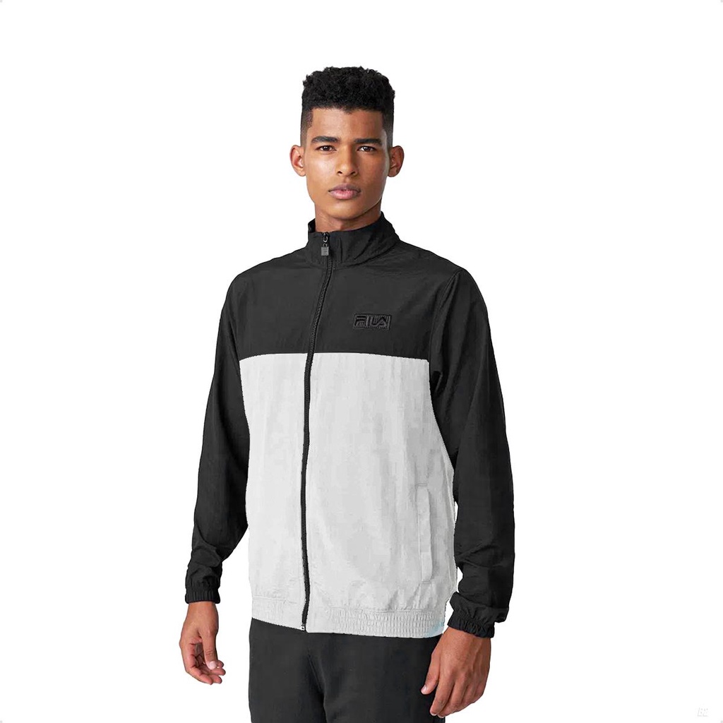 Jaqueta Fila Corta Vento Essential Masculina 100% Original Com Nota Fiscal e Garantia - Sports & Outdoors