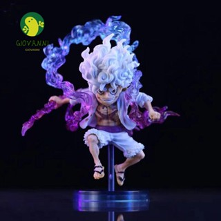 GIOVANNI Battle Luffy Gear 5 Figura De Ação , Estátua De Nika PVC , Brinquedos Modelo Bonitos 10cm Macaco D.Luffy Game Surroundings