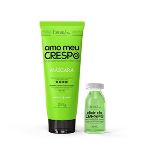 Kit Máscara Hidratante+Ampola Cabelos Crespos Forever Liss em Oferta na Shopee