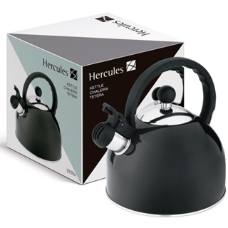 CHALEIRA APITO FIXO PRETA 2L HERCULES