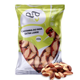 Castanha do Pará EXTRA LARGE 250g - P&P