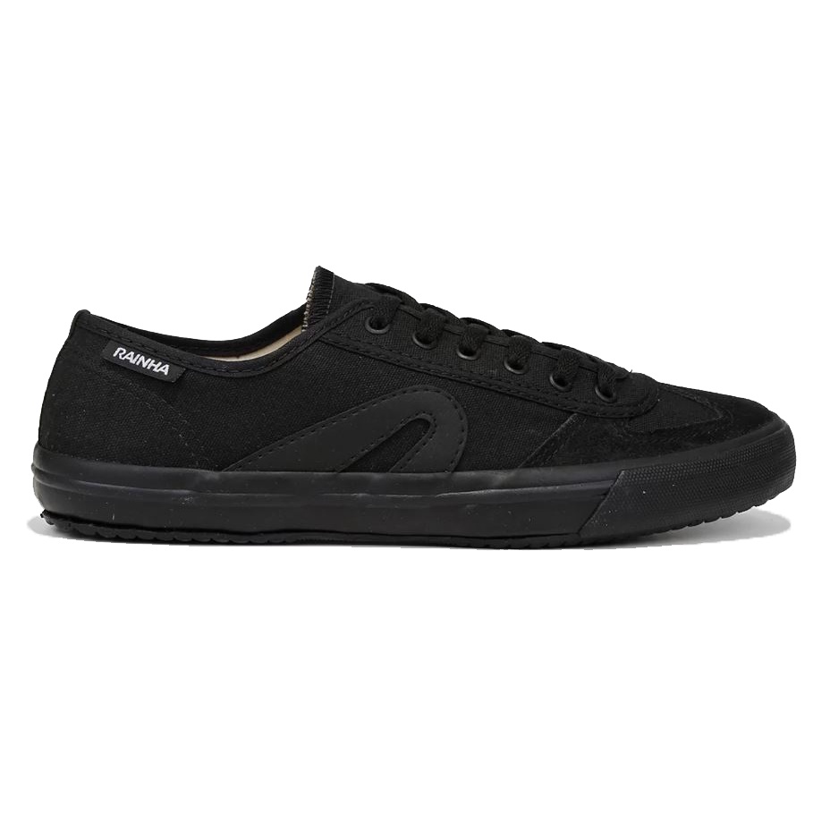Tenis Rainha VL 2500 Unissex Preto Casual Dia a Dia Urbano confortavel classico resistente