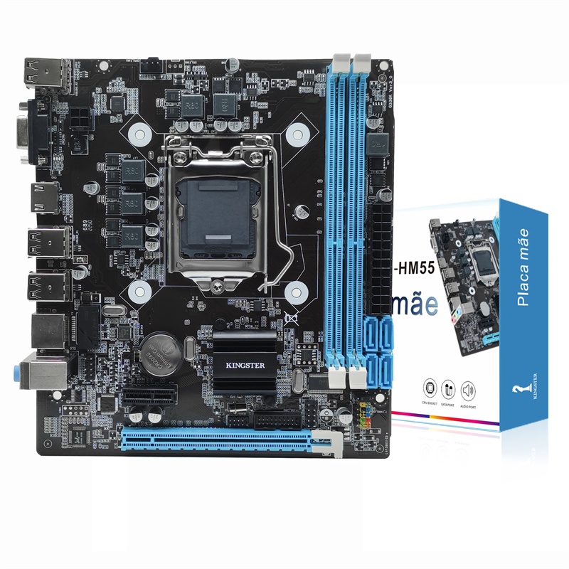 Placa mãe 1156 I3/i5/i7 Ddr3 Intel oferta H55 Motherboard LGA 1156 DDR3 Memória Para Intel LGA1156 Desktop Mainboard I3 I5 I7 Xeon x3470 Computador Placa Mae Intel Core i3-5xx/ i5-6xx/ i7-8xx/Xeon 34xx/Xeon X3480