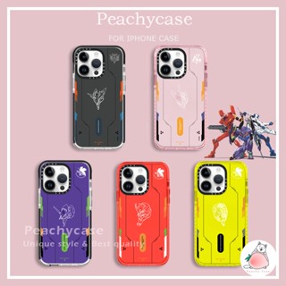 Ready Stock Evangelion EVA Estojo De Telefone TPU Transparente Para iPhone 15 14 13 12 Pro Max 11 iPhone13 13PROMAX Capa Protetora À Prova De Choque Da Caixa Traseira