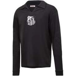 Camisa de Goleiro Retrô Santos Manga Longa 62/63 Masculina Oficial
