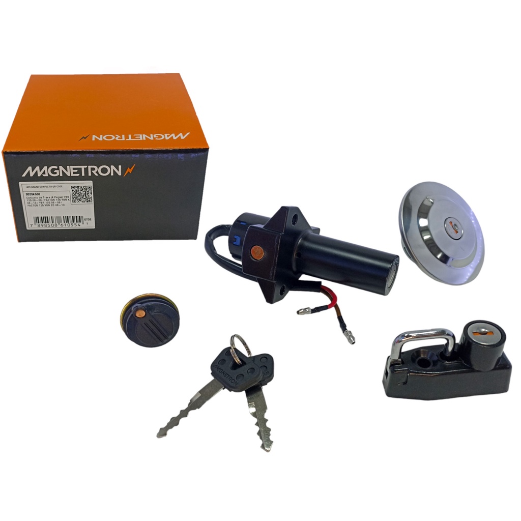 Kit Chave Ignição Ybr 125 Factor 2008 2009 2010 2011 2012 2013 4 Peças em Oferta na Shopee