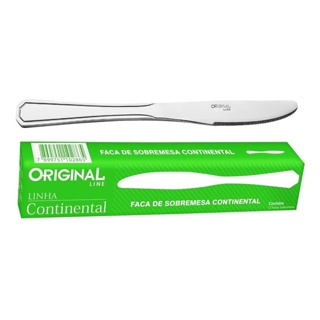 Cj De Facas Sobremesa Inox 6pcs- Talheres Continental em Oferta na Shopee