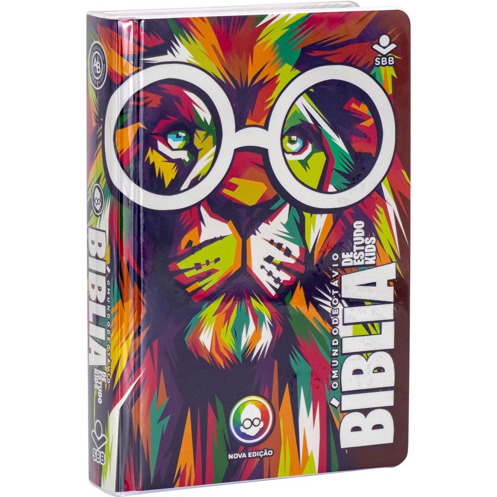 Bíblia de Estudo Kids | O Mundo de Otávio | NTLH | Leão