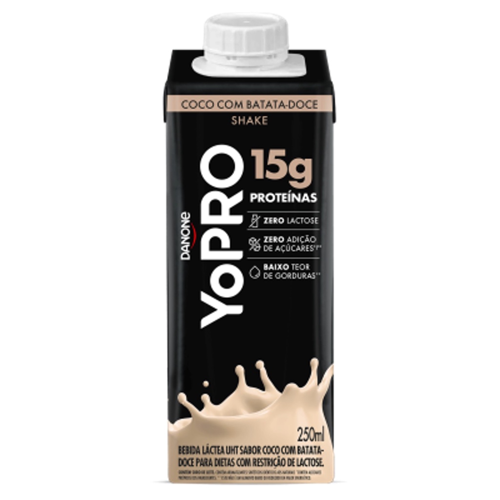 YoPRO Coco c/ Batata Doce 15g Proteina 250ml