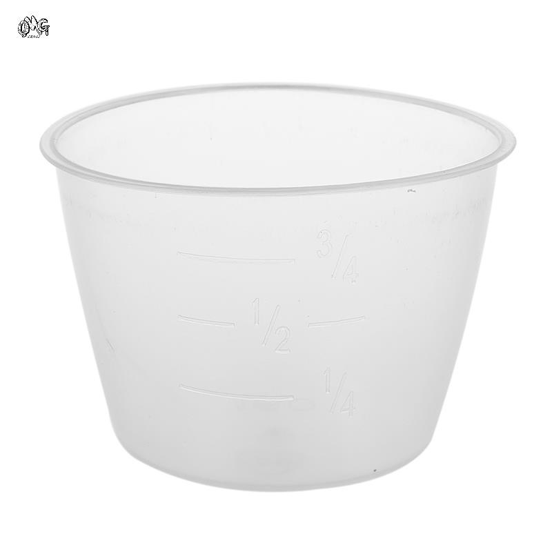 Copo Medidor De Arroz Elétrico De Plástico 120ml 2pcs Clear White