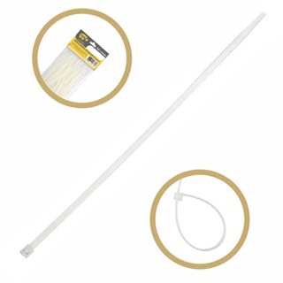 Kit Abraçadeira Presilha 140x2,5mm Branca 500 Unidades em Oferta na Shopee