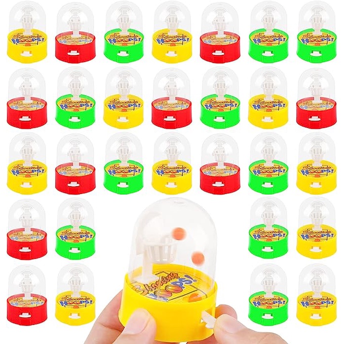 24 pcs Mini Jogos De Basquetebol Tiro Com Dedo Festa Favores Para Crianças 8-12 Mesa De