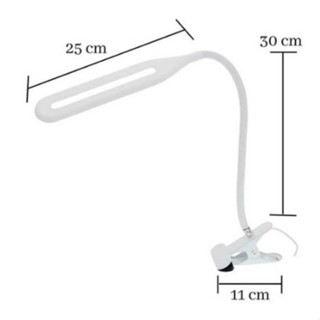 Luminária De Mesa Com Garra Manicure Maquiagem Leitura Usb