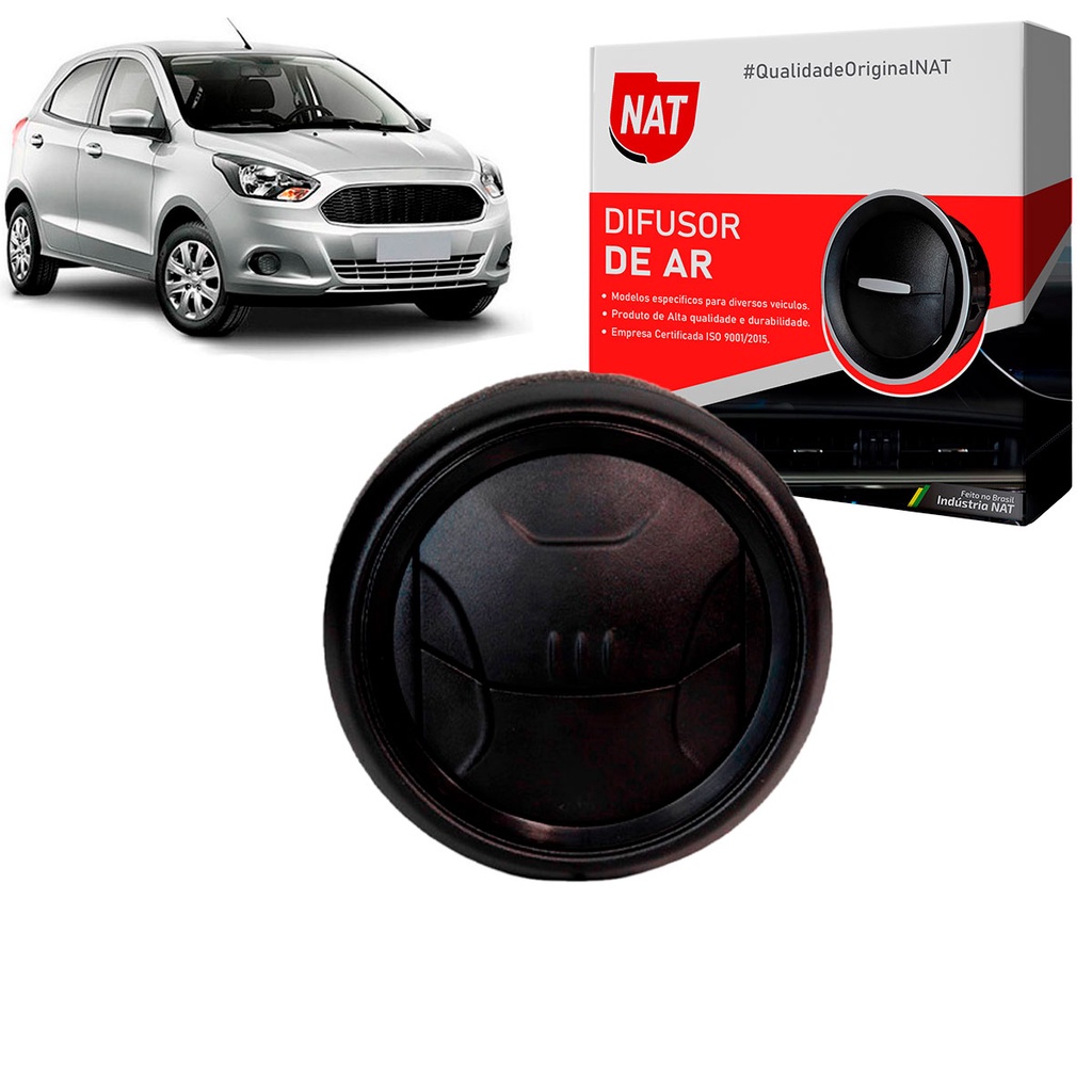 Difusor Saida De Ar Ka Hatch e Ka Sedan 2015 Até 2020 Lateral Direito e Esquerdo em Oferta na Shopee