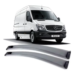 Calha de Chuva Defletor Mercedes Sprinter Meia Curva 2012 a 2017 2 Portas Ecoflex
