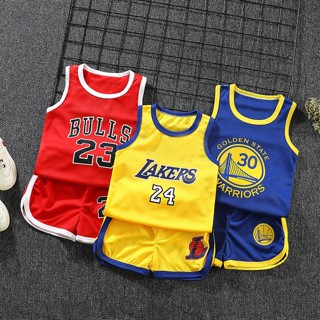 Calções esportivos casuais de verão para crianças Calções de manga curta Meninos Meninas Vestuário de basquetebol