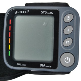 Aparelho de Pressão Digital Automatico de Pulso 3D Sensor Cinza GP450 G-tech