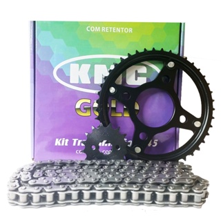 Kit Relação Cg 160 Start / Cg 160 Fan / Cg 160 Titan Com Retentor Kmc Gold em Oferta na Shopee