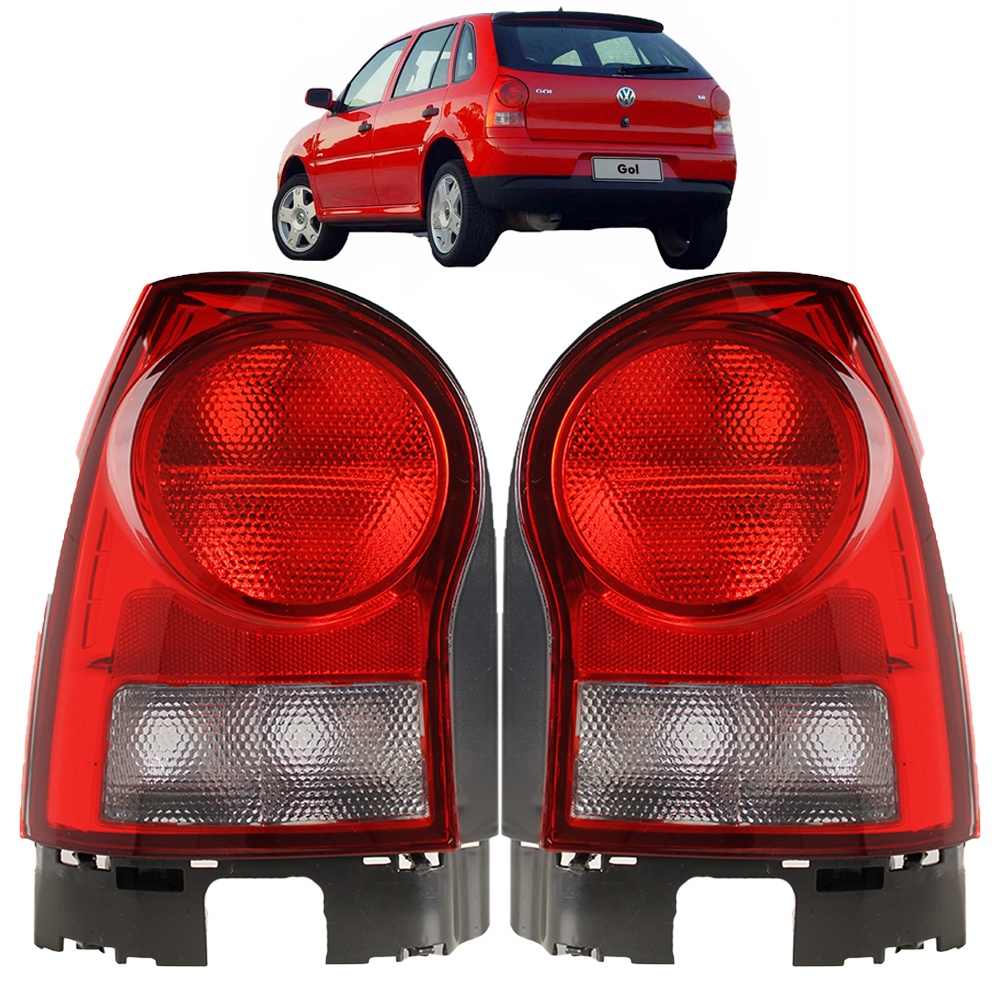 PAR Lanterna Traseira Gol G4 2006 2007 2008 2009 2010 2011 em Oferta na Shopee