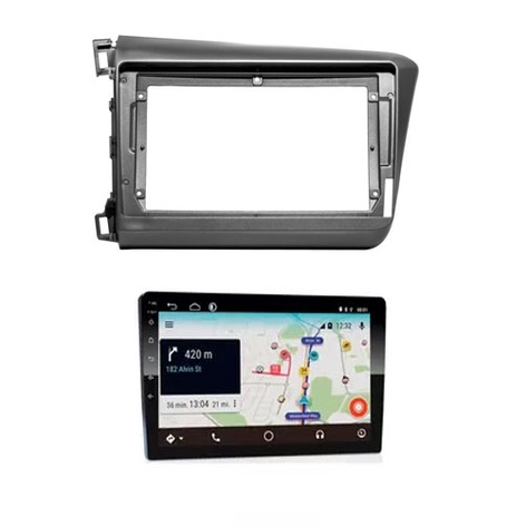Central Multimidia Car Play E-tech 9 Polegadas Civic 12 a 15 em Oferta na Shopee