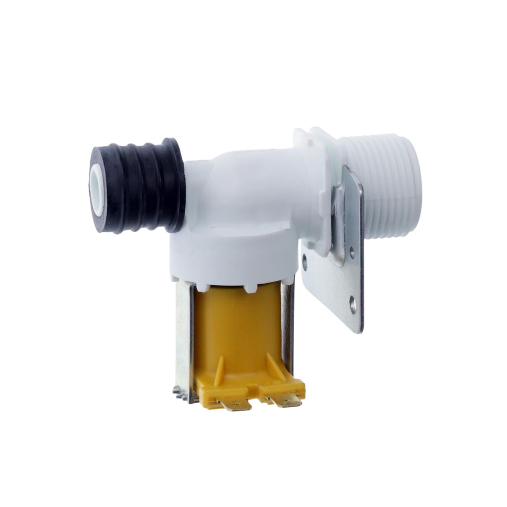 VALVULA SOLENOIDE ENTRADA SIMPLES LAVADORA CONSUL CWE06 BWC09AB CWC22A BWC07A BWC08A CWC22B 06 07 08 09KG 110V EMICOL