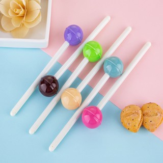 1 Pcs Caneta Gel Criativa Pirulito Papelaria Estudantil De Alta Qualidade