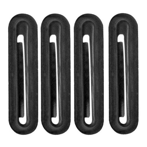 Guarnicao ( Jogo ) Borracha Suporte Parachoque Fusca 80/