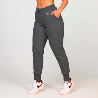 Calça Jogger de Moletom Cinza Grafite Mali Revenda