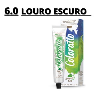 Coloração Permanente Sem Amônia Nº 6.0 Nova Coloratto 60g
