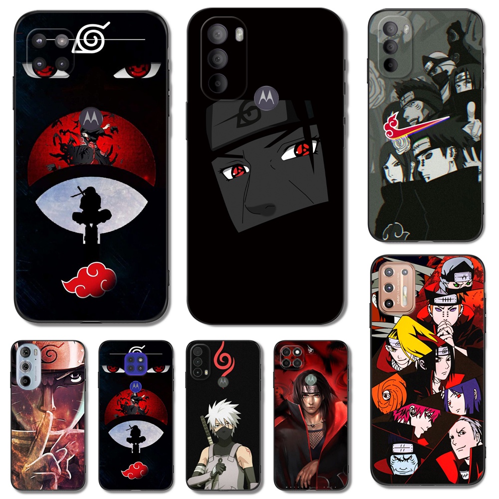 Capa Para Fusão Motorola Edge 30 neo Pro 5G ultra Phone Back Cover Silicone Preto Tpu naruto