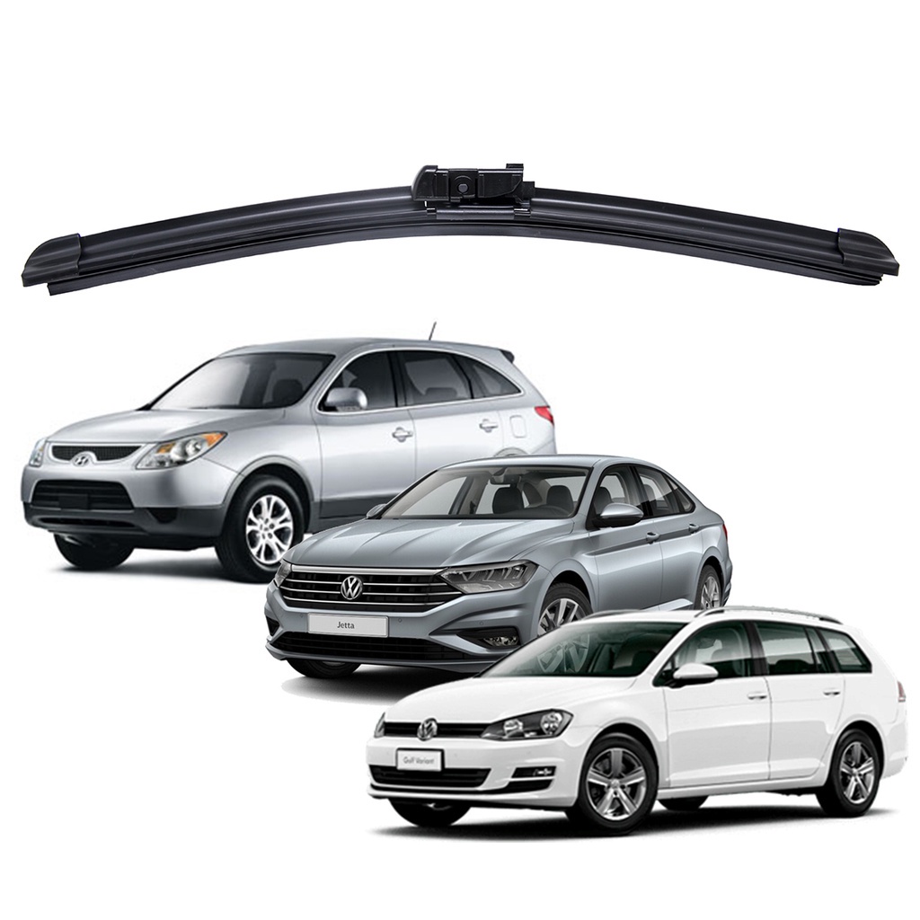 Par Palheta Limpador Parabrisa Dianteiro Vera Cruz Jetta Variant