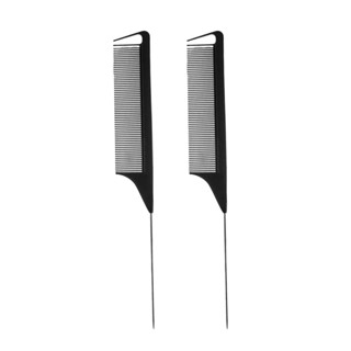 Kit 2 Pente Cabo De Metal Separador Mechas