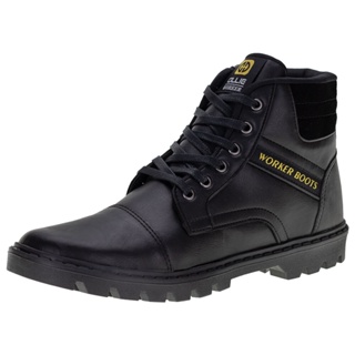 Bota Masculina Coturno Worker Ollie - 413 em Oferta na Shopee