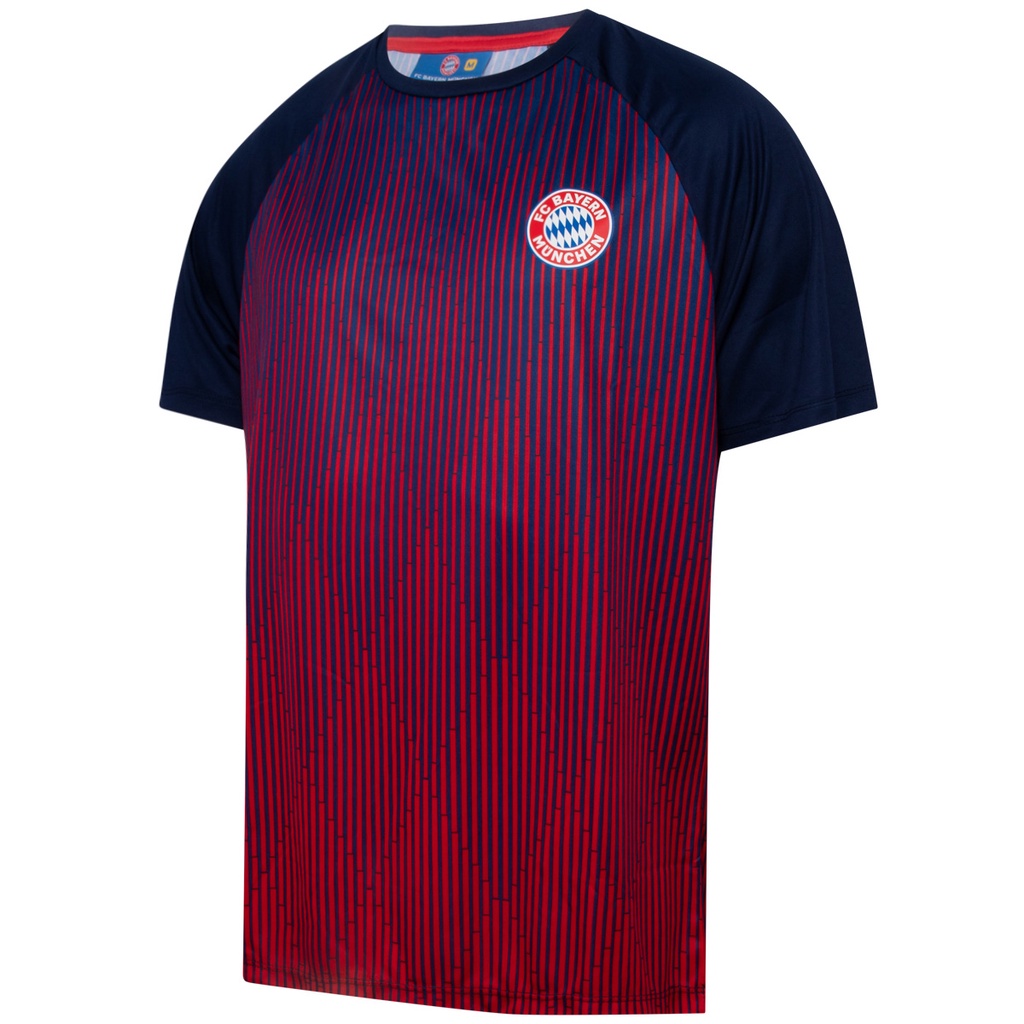 Camisa Bayern De Munique Manga Azul Masculina Oficial em Oferta na Shopee