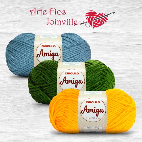 Fio Amiga Circulo 100g em Oferta na Shopee