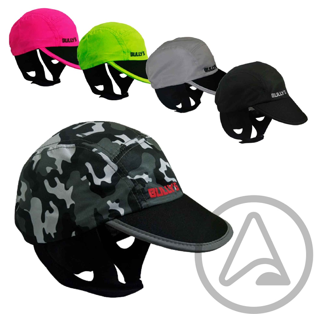 Surf CAPS BULLY´S - Boné de Surf Proteção UV50+ - Várias Cores