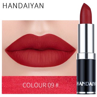 Batom Feminino Cor Dos Lábios Nu Vermelho Marrom Púrpura Mate Tinta Labial Aveludado Maquiagem À Prova D