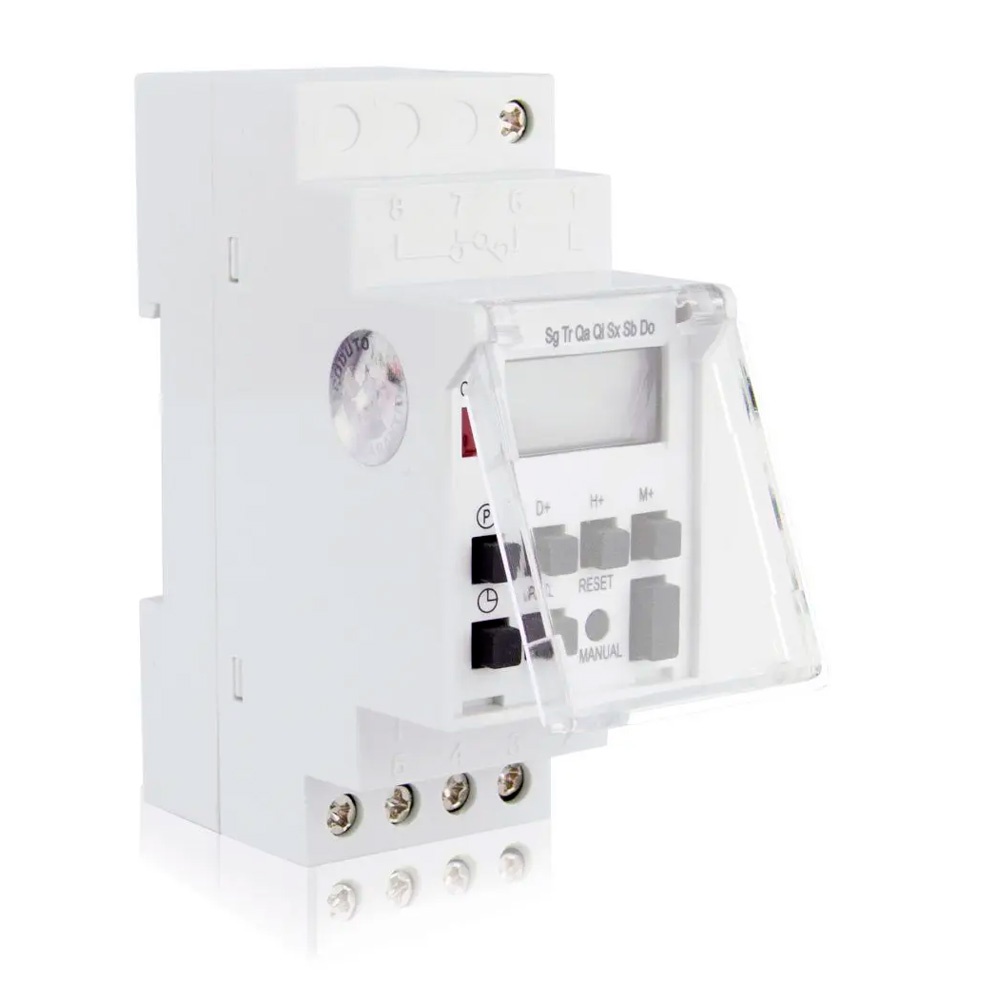 Timer Temporizador Programavel Digital Industrial 220 Foxlux