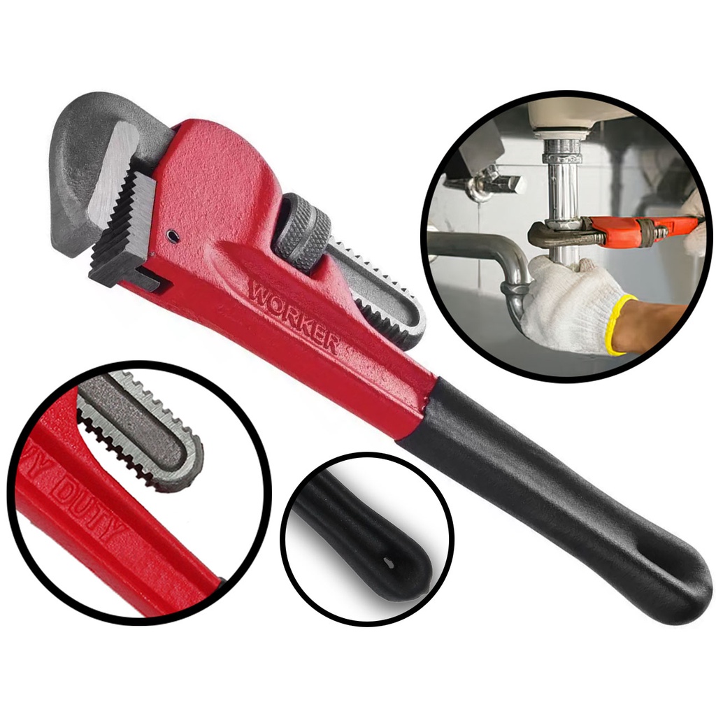 Chave De Grifo Cano Americana 14" Profissional Fertak 2215 em Oferta na Shopee