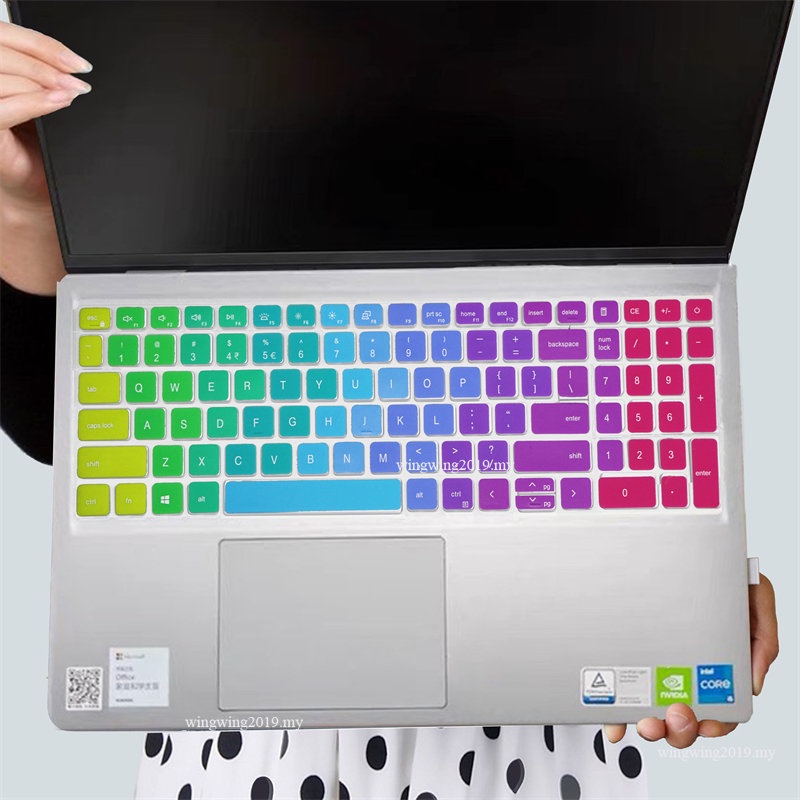 Para Dell inspiron 15 16 17 3000 5000 5510 5515 5518 7510 7610 Latitude 3510 3511 3515 3520 3521 3525 Vostro Teclado Capa