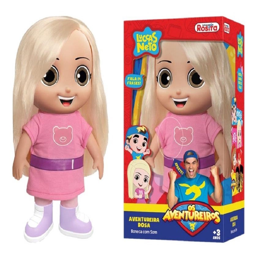 Aventureira Rosa Luccas Neto: Onde Comprar | BuscaProdutos