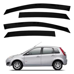 Super Defletor Calha de Chuva Fiesta Hatch Amazon 2003 a 2013 4 Portas Ecoflex