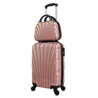 Kit Mala de bordo com Frasqueira Dizy Rose Swiss Move