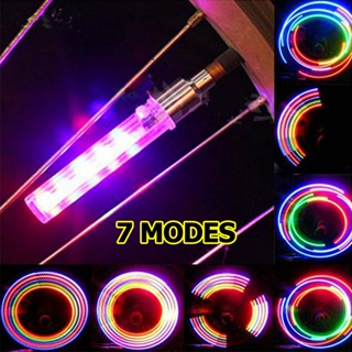 2Pieces Bicicleta Pneus De 5 Led Lâmpada De Válvula De Motocicleta Tampa De Flash Neon Light Com Bateria De Botão em Oferta na Shopee
