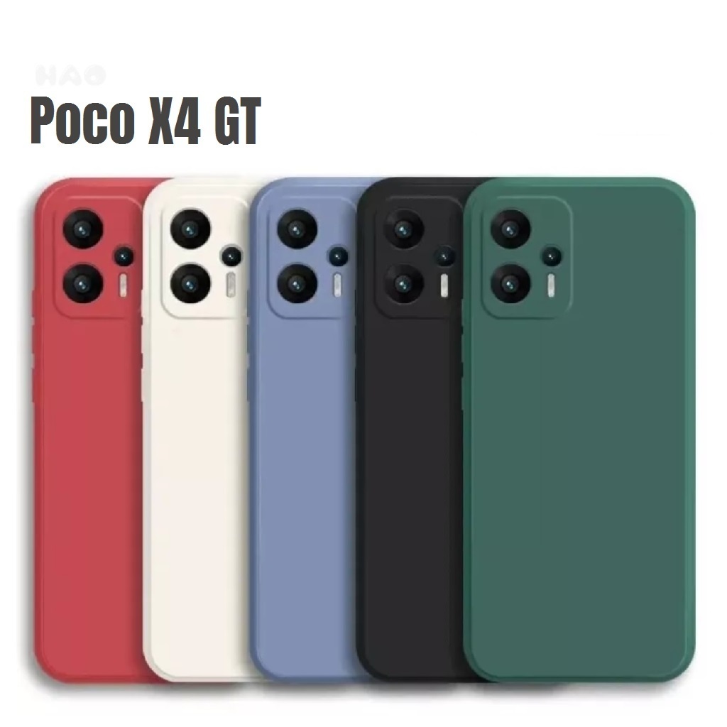 Capa Capinha Silicone Aveludada Para Mi Xiaomi Poco X4 GT
