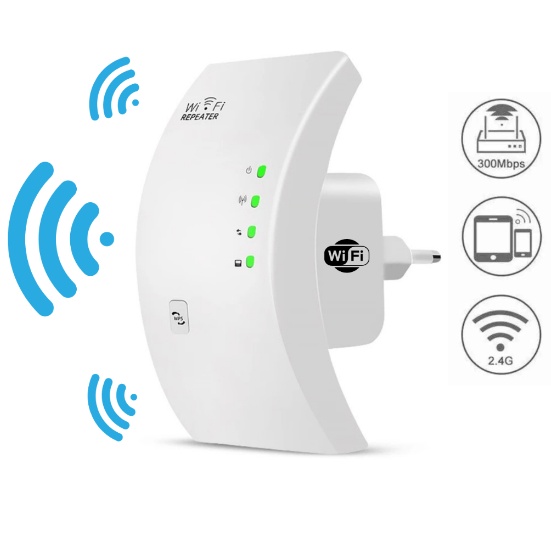 Repetidor Amplificador De Sinal Wifi Ultra Rápido Pronta Entrega