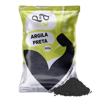 Argila Preta - 500g - P&P
