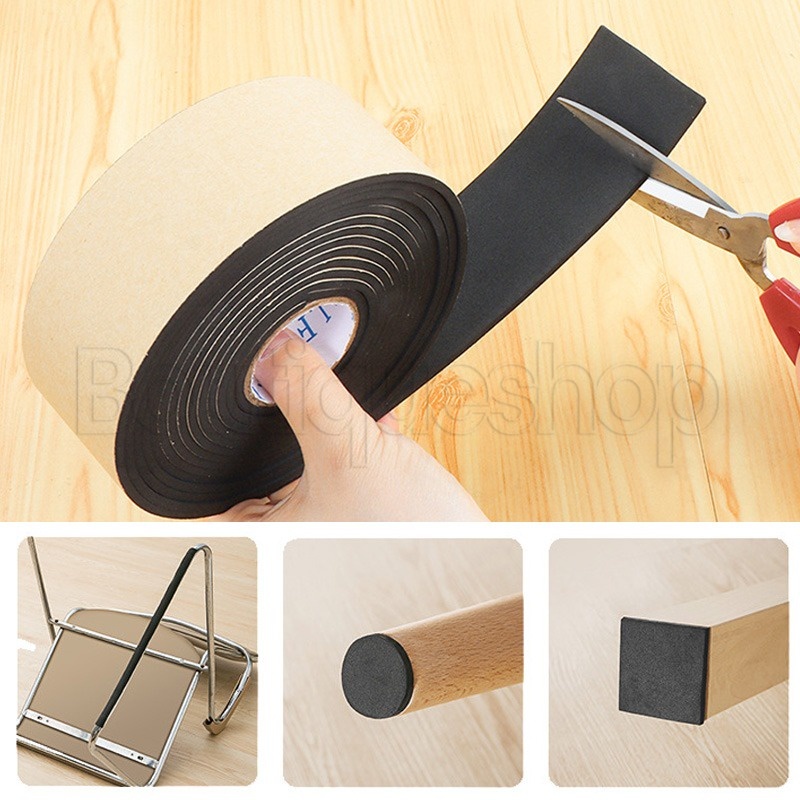 Protetor Antiderrapante De Arranhões No Piso/5M/Roll Móveis Autoadesivos Para As Pernas/Sofá Cadeira Pés De Mesa Rug Bumper Damper Capa Do Pé/Fita Adesiva Da Resistente Ao Desgaste em Oferta na Shopee